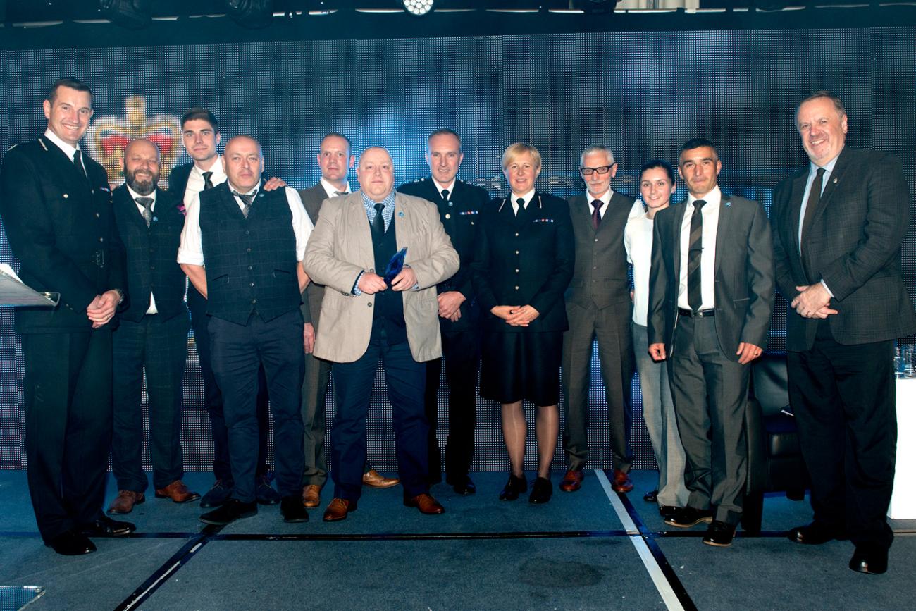 Image of Leeds NPT at the West Yorkshire Policing Awards