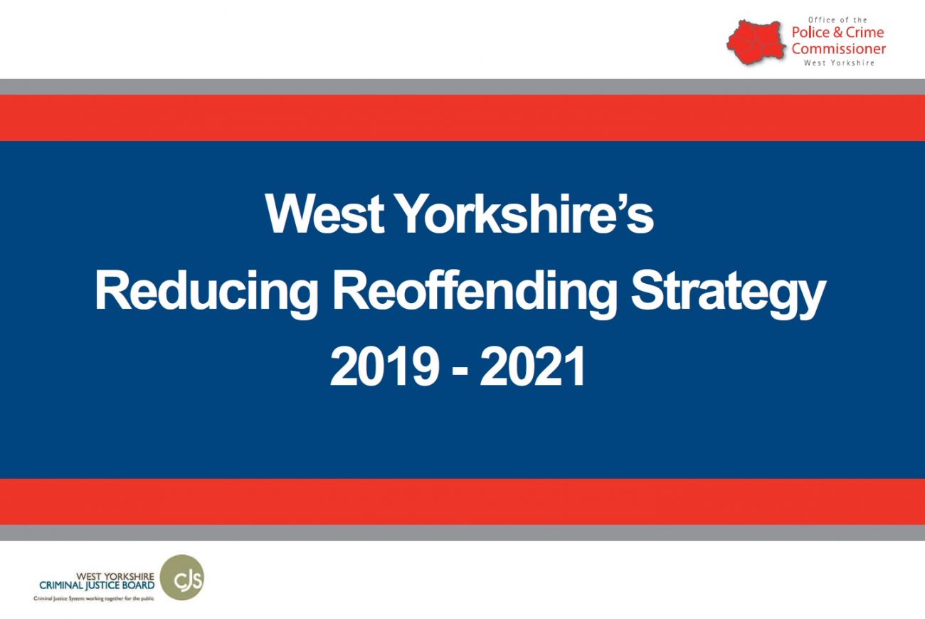Image of the front cover of the Reducing Reoffending Strategy