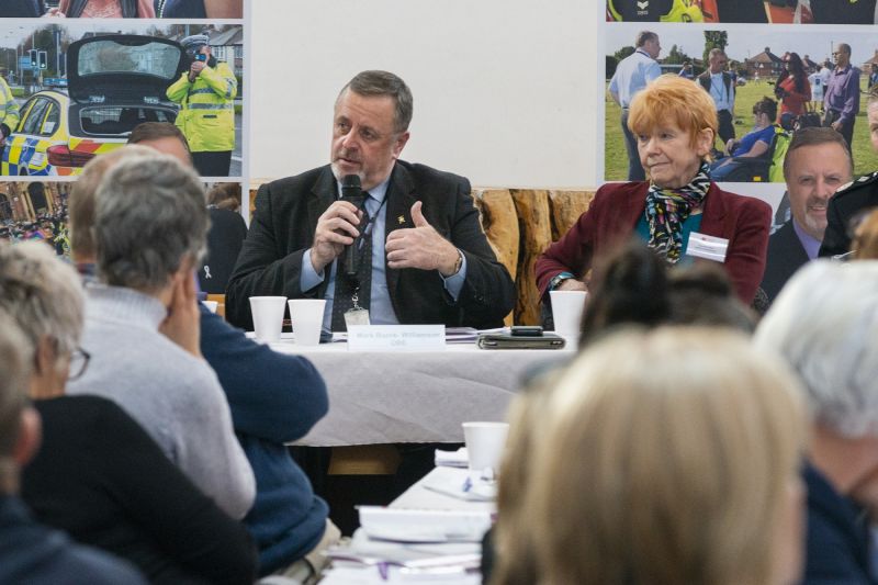 Mark and the national Victims Commissioner for England and Wales, Dame Vera Baird QC