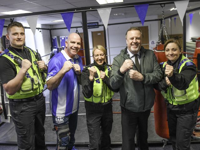 Image of Mark at Rawthorpe Amateur Boxing Club