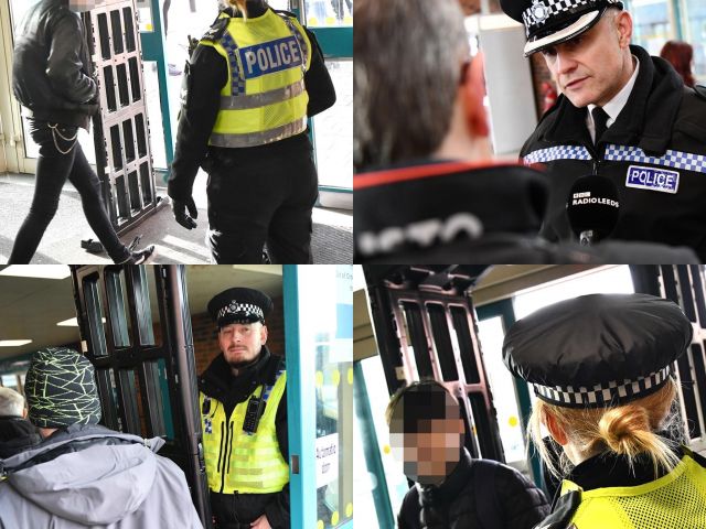 Op Jemlock in action - police officers