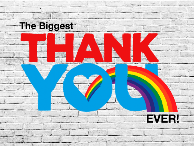 Thank you NHS poster